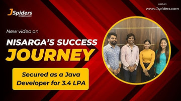 From AMC Engineering College to Java Developer: Nisarga H R