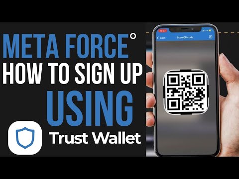 HOW TO SIGN UP FOR META FORCE USING TRUST WALLET