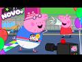 Peppa Pig Português Brasil 🏃♂️ Papai Pig corre a MARATONA de Londres! 🏁 NOVO Contos da Peppa Pig
