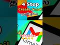4 Step-ல் Gmail Account Create பண்ணலாம் #ytshorts #youtubeshorts #creategmailaccount