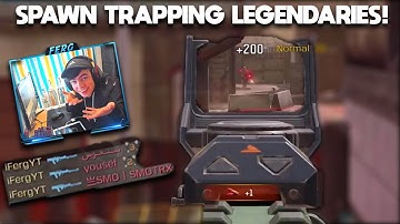 I TRAPPED the ENTIRE ENEMY TEAM in their SPAWN on RANKED! COD Mobile