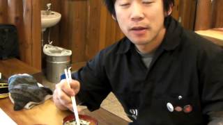 大滝食堂下見：メニュー紹介