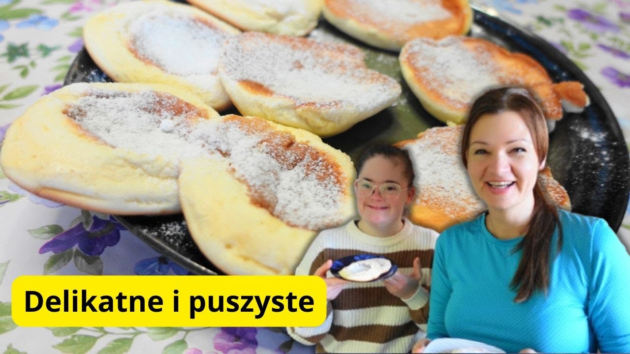 Naleśniki japońskie delikatne i puszyste! Przepis na biszkoptowe placuszki