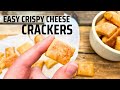 How To Make Quick and Easy Cheese Crackers