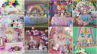 Best Unicorn Theme Birthday Decoration Ideas at Home || Latest Unicorn Birthday Decoration Ideas