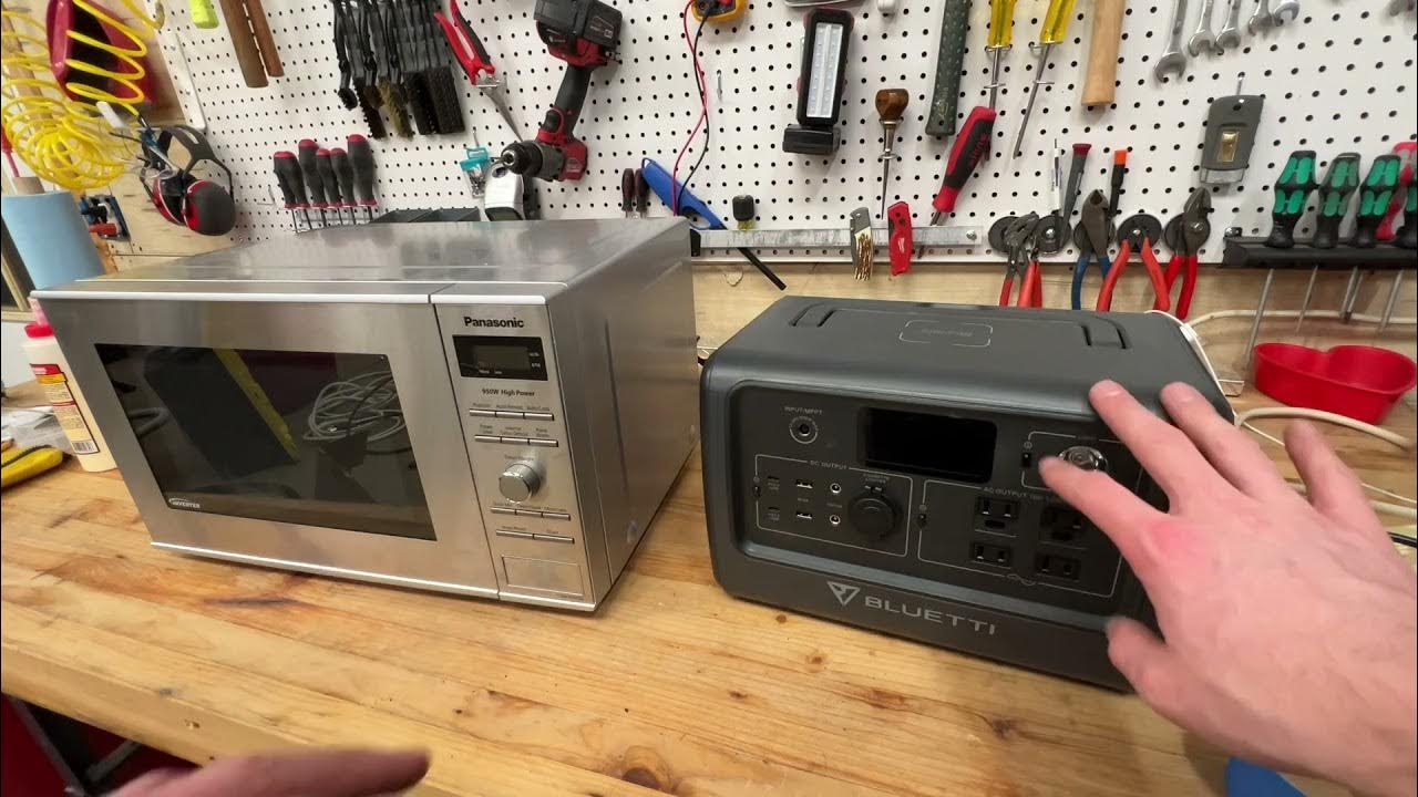 How to use a Microwave in a Van!! YouTube