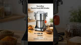 This Electric Grinder Crushes Everything in Seconds! ⚡🌾 #Shorts