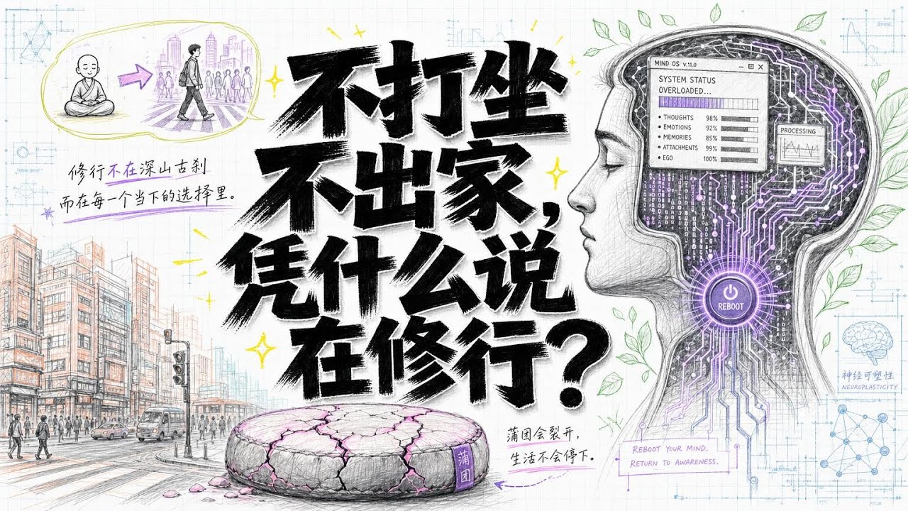 认知觉醒 | 红尘即是道场 | 王利杰的修行观 - YouTube