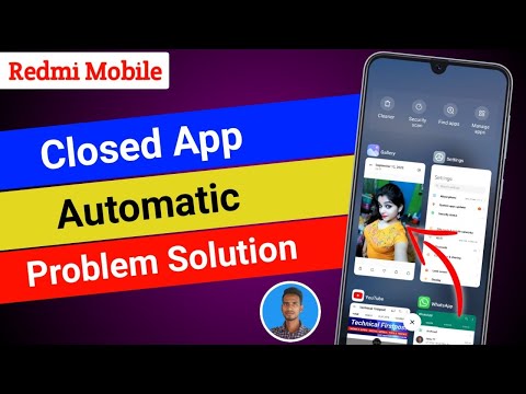 How to Fix Redmi Apps Closing Automatically | Stop MIUI Background Apps from Closing 100%