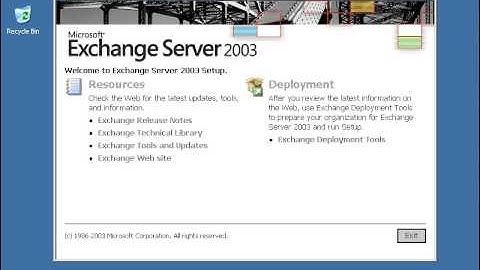Exchange Server 2003 installation on windows server 2003 (install exch server 2003 setup) part  4