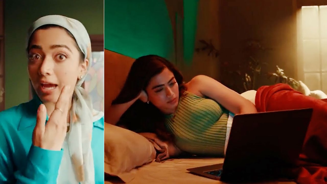 Actress Rashmika New Advertisement On Cute Skin | Rashmika Mandanna ...