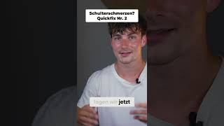 Schulterschmerzen? Quick Tipp ✅ #schulterschmerzen #schultertraining #schmerzen #schmerz