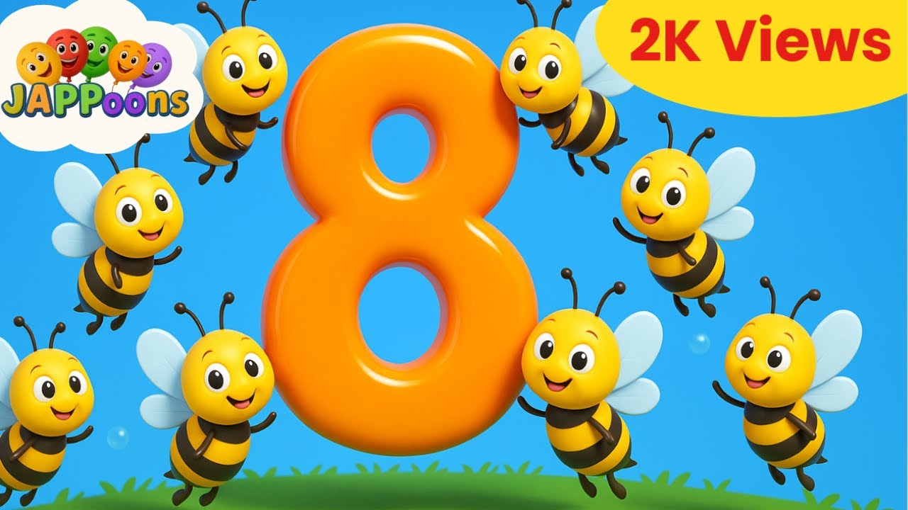Counting Rhymes 1 to 10 | Fun Number Song for Kids | Learn to Count ...
