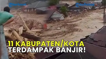 BANJIR BANDANG DI SUMUT: 24 ORANG MENINGGAL DAN 11 KABUPATEN/KOTA TERDAMPAK❗