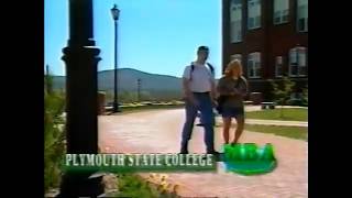 Plymouth State College (NH) commercial, August 2001