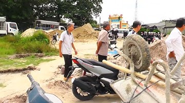 TOÀN CẢNH LỄ AN TÁNG TAI CỰC LẠC THÁI BÌNH TAY NINH