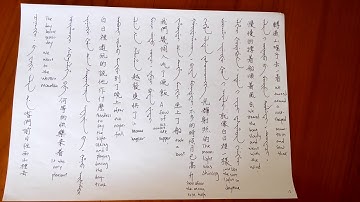 Manchu language has revived! 续编兼汉清文指要 13