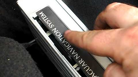 Jaguar S Type Sat Nav Unit Boot Mounted