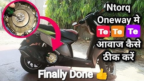 Ntorq One ​​way me common problem (tet-tet) sound karta hai, Engine Noise?😠 SOLVE👍❤