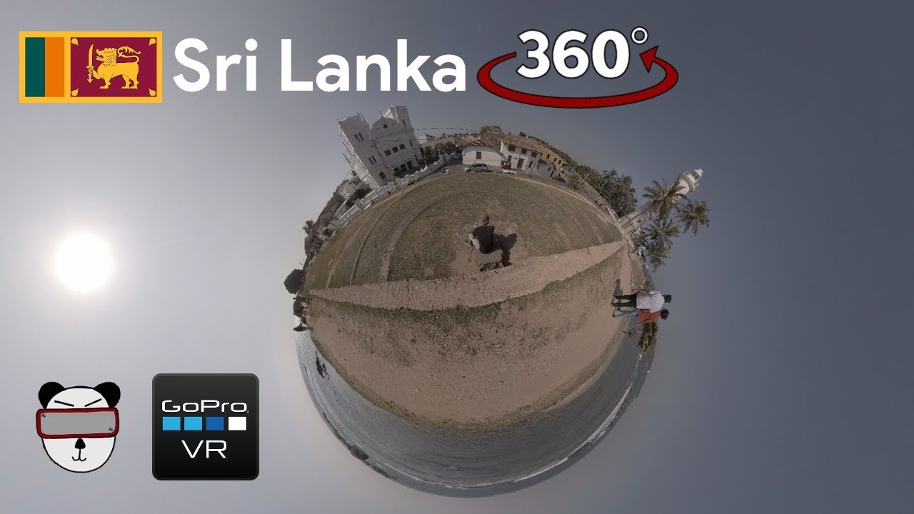 🌍 360° Colonial Old Town | Galle, Sri Lanka 🇱🇰【GoPro VR Travel | 360 Video】