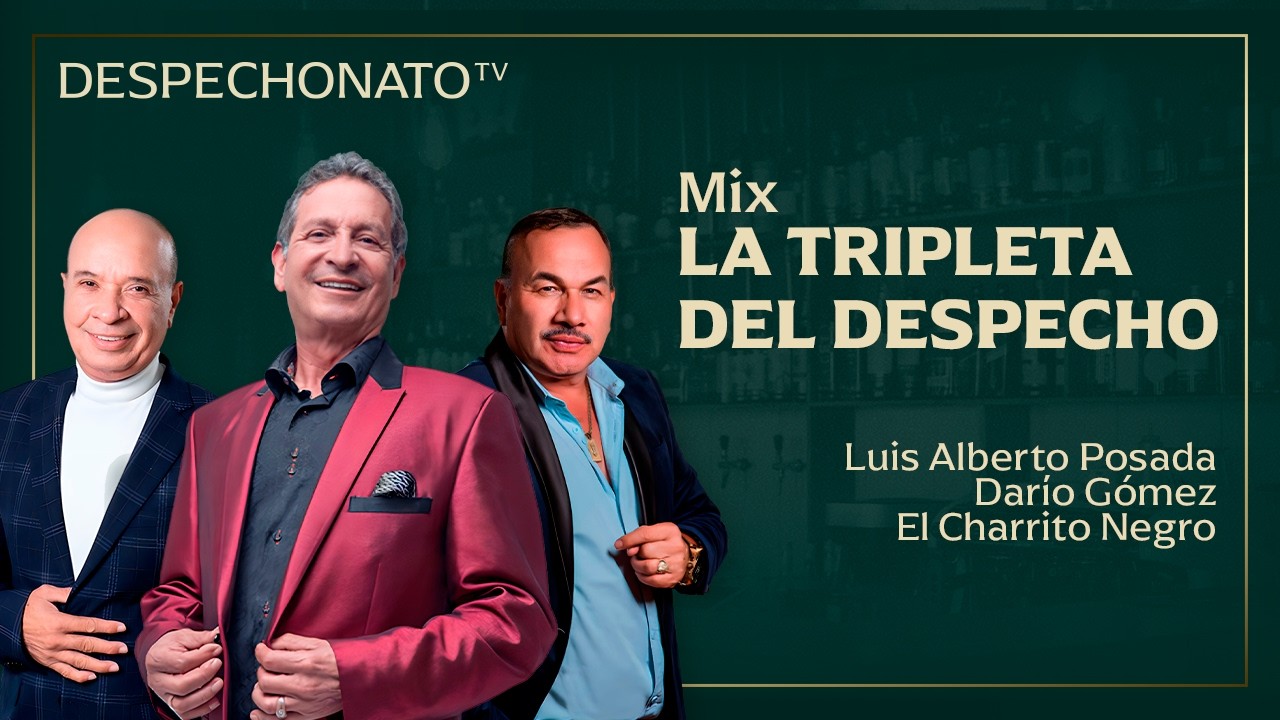 MIX TRIPLETA DEL DESPECHO | DARIO GOMEZ, LUIS ALBERTO POSADA, CHARRITO NEGRO | MUSICA POPULAR