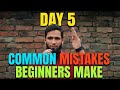 DAY-5 ✓ Common mistakes beginners make . #spokenenglish #mohammadnesar