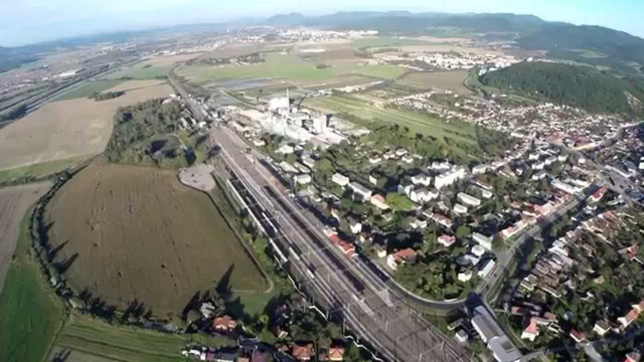 Trenčianska Teplá z vtáčej perspektívy