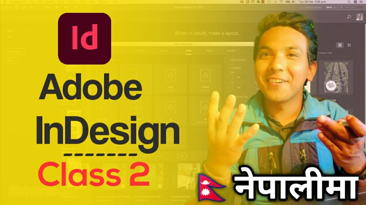 Indesign Class Adobe InDesign class 2 | pages, images ||| mazzako technology - YouTube
