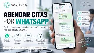 Agendar citas por WhatsApp: conversación, agenda y confirmación