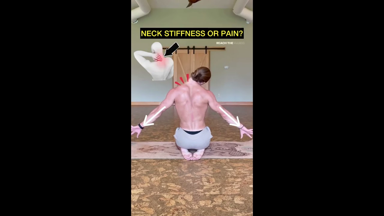 Tips For Neck Stiffness Or Pain Neckstiffness Neckpain Necktightness Yogatips Yoga