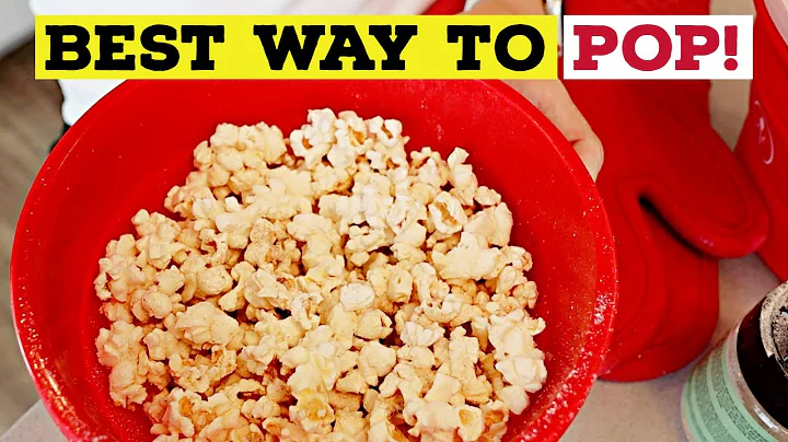 Effortlessly Make Fresh Popcorn with Pampered Chef's Microwave Popcorn Maker