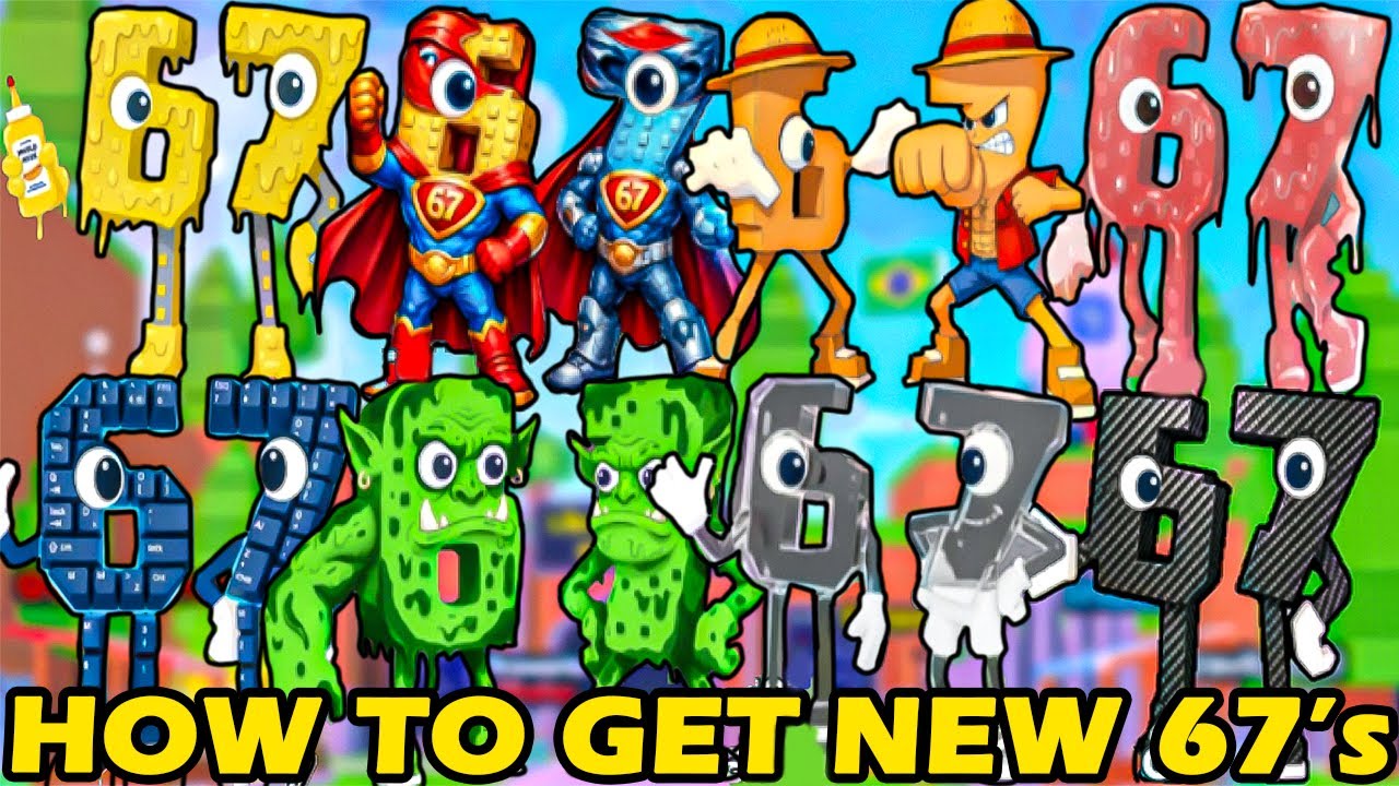 How to get ALL 30 NEW 67s in Find the 67s [Roblox] - YouTube
