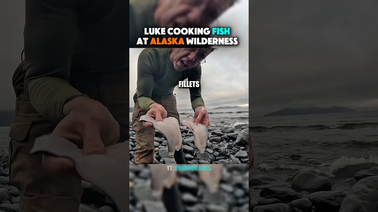 4 Days Alone Cooking Fish 🐟 (​⁠@OutdoorBoys )