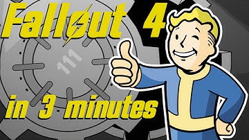 The Entire Story of FALLOUT 4 in 3 Minutes | Arcade Cloud
