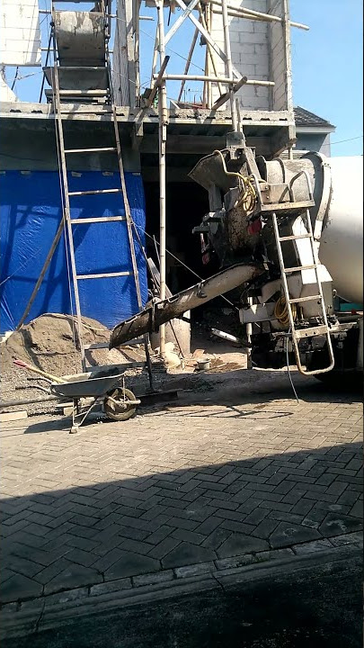 story wa jkb - ngecor manual pakai beton jkb ( cv jati kencana ) #shorts