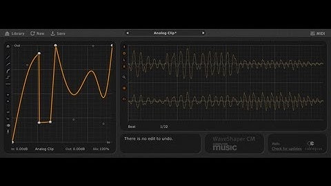 WaveShaper CM - FREE VST/AU plugin distortion and oscilloscope with Computer Music