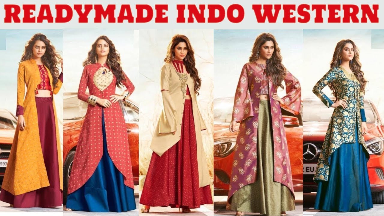 readymade indo western dresses