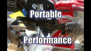 Ultimate Portable Performance - The Milwaukee M18 FUEL 7-1/4" Dual Bevel Sliding Compound Miter Saw is the ultimate portable 