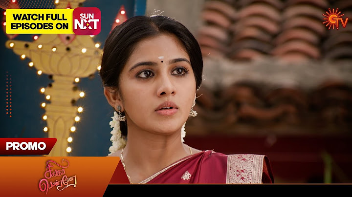 Singappenne - Promo | 04 July 2025 | Tamil Serial | Sun TV