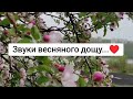 17 квітня. Звуки весняного дощу...♥️