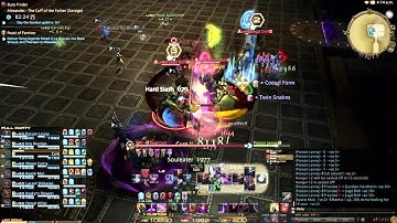 Alexander A2 Savage - DRK PoV (MT) - FFXIV - PS4 - Oneshot kill