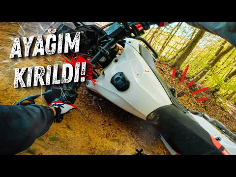 600.000₺'lik Motosikletle Ormanda DÜŞTÜM! | Tenere 700 Rally Edition | SOĞUK TERLER DÖKTÜM