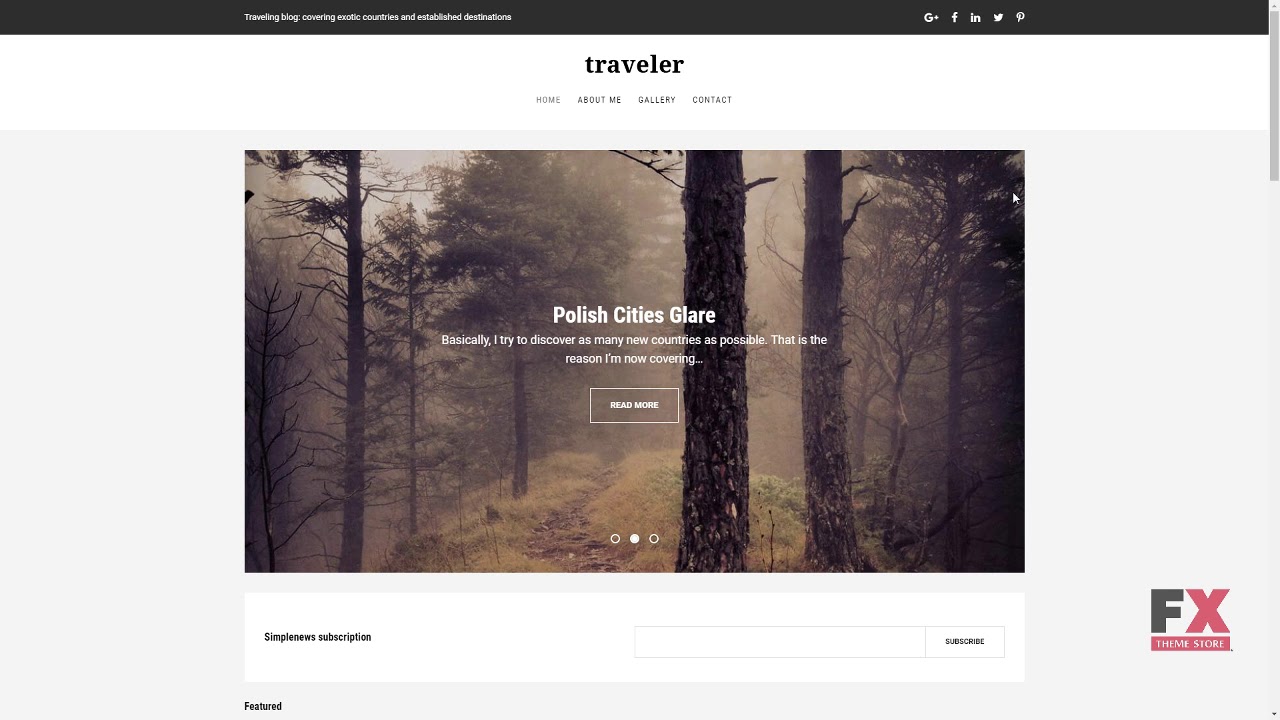 Traveler - Travel Blog Premium Drupal Template TMT | Free Template  I