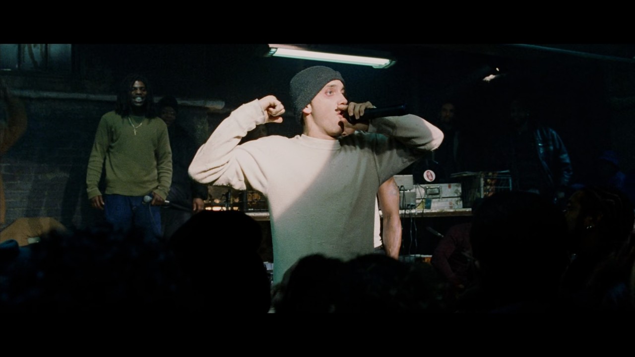 8 Mile (2002) B-Rabbit vs Lotto Rap Battle 1080p - YouTube