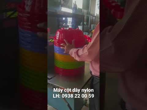 Video Máy cột dây tự động, sử dụng dây nylon, thích cột gì... - youtube
