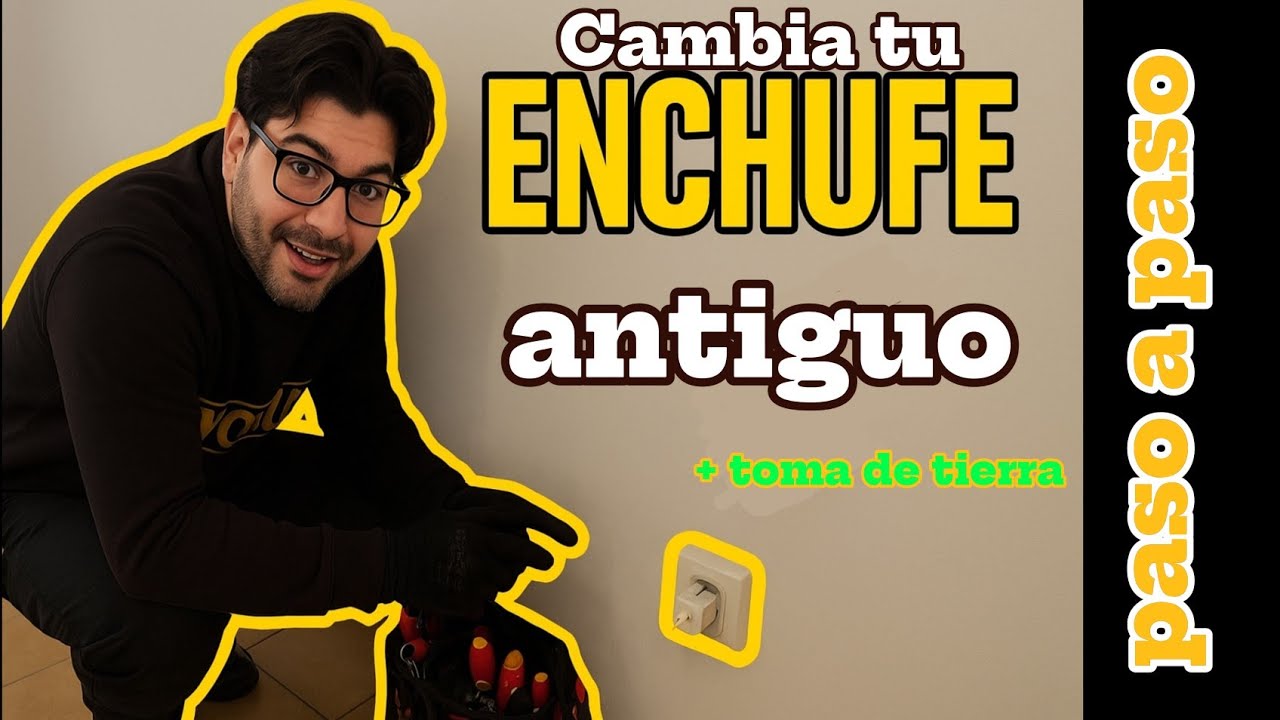 ✨ El secreto SIN OBRAS para cambiar un enchufe viejo por uno moderno que nadie te contó 😱
