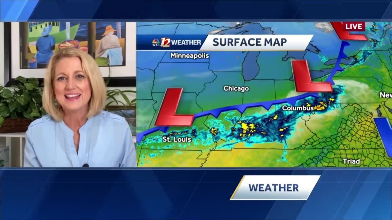 WATCH: Warm & Breezy Friday With Spotty Showers Possible Late! - YouTube