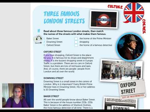 Grade 5/pg 71 Three Famous London Streets - გვ. 71 სამი ცნობილი ლონდონის ქუჩა