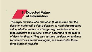 ICS 101 MODULE 2 UNIT 1 Information and its Value the Value of Information Wealth