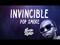 "INVINCIBLE" - Pop Smoke - (Lyrics) | Dario Lyrics